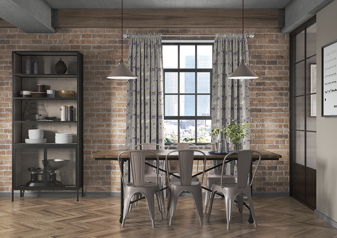 Baa Baa, Lavender - Made to Measure Curtains - Image 5